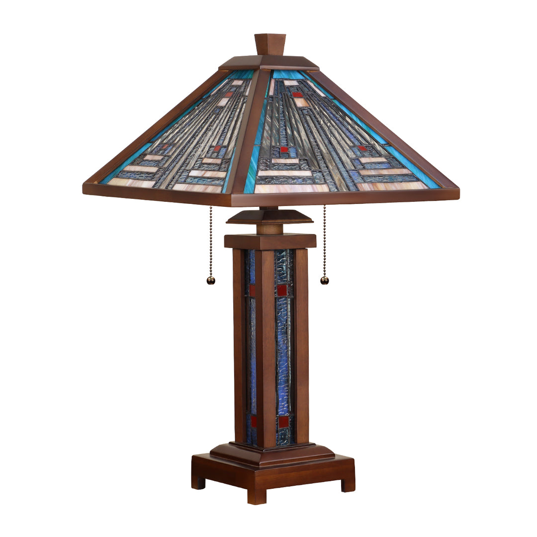 CH3T359DW15-DT3 Double Lit Table Lamp