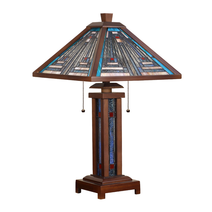 CH3T359DW15-DT3 Double Lit Table Lamp