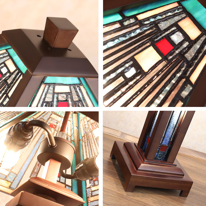 CH3T359DW15-DT3 Double Lit Table Lamp