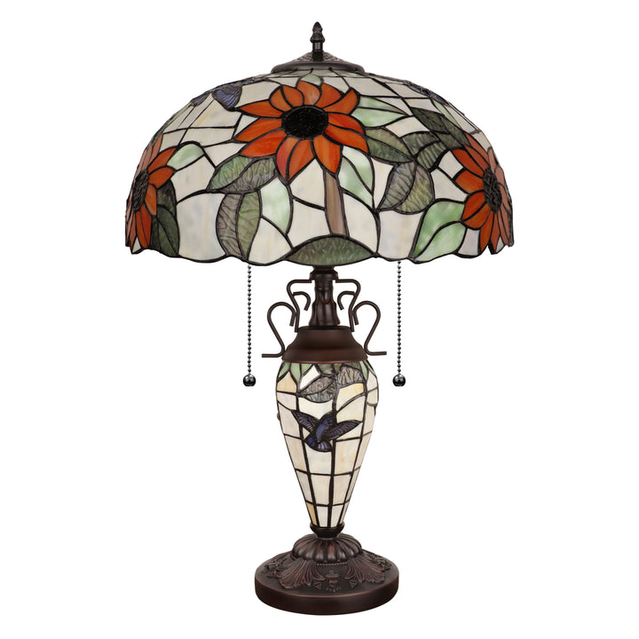 CH3T617OF16-DT3 Double Lit Table Lamp