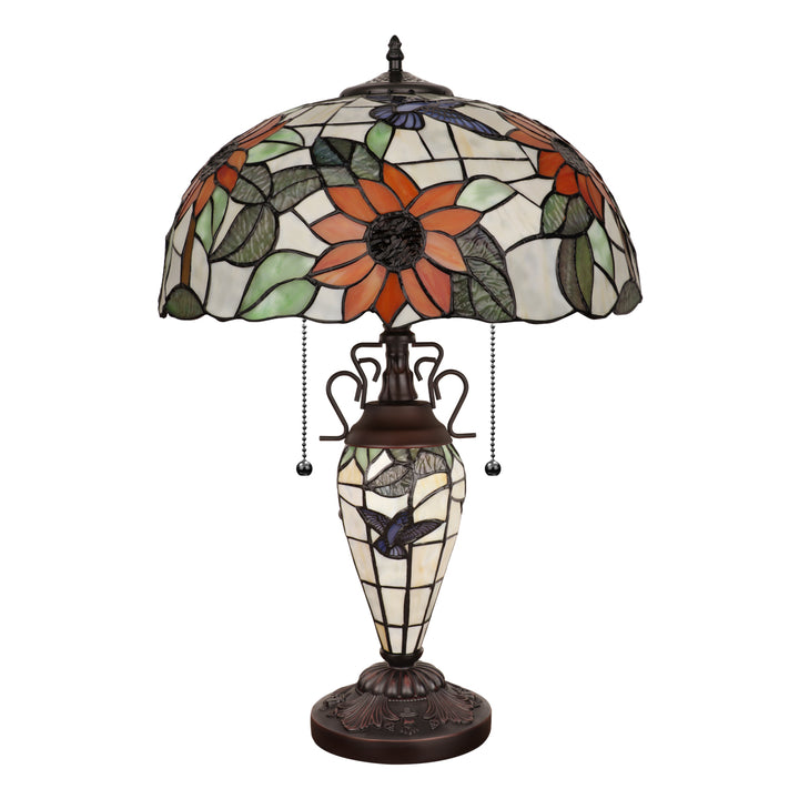 CH3T617OF16-DT3 Double Lit Table Lamp