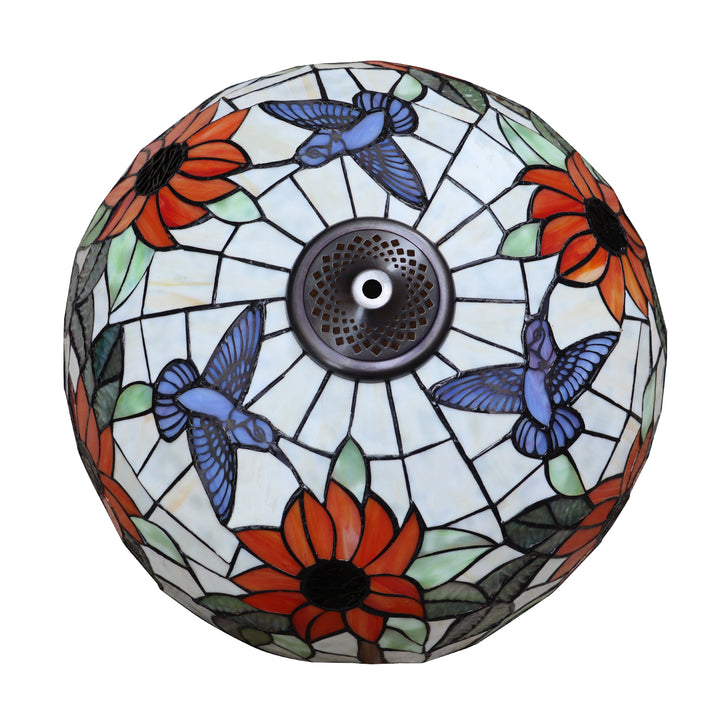 CH3T617OF16-DT3 Double Lit Table Lamp