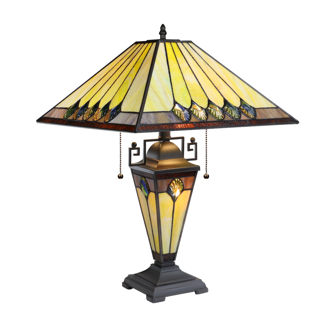 CH3T994BG16-DT3 Double Lit Table Lamp