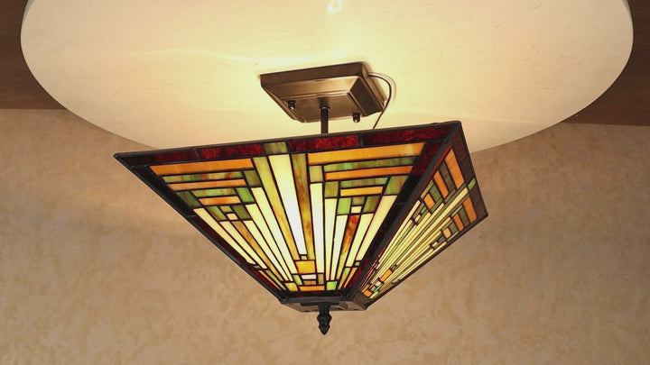 CH3T118AM14-UF2 Semi-Flush Ceiling Pendant
