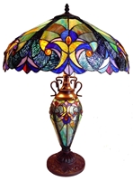 Picture of CH18780VT18-DT3 Double Lit Table Lamp