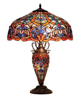Picture of CH33473BV18-DT3 Double Lit Table Lamp