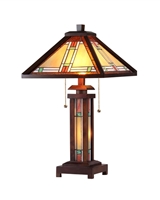 Picture of CH33426WM15-DT3 Double Lit Table Lamp