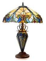 Picture of  CH18780VA18-DT3 Double Lit Table Lamp