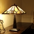 CHLOE Lighting GERAINT Tiffany-style 2 Light Mission Table Lamp 