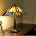 CHLOE Lighting EVELYN Tiffany-style 2 Light Mission Table Lamp