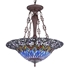 CHLOE Lighting CAMILA Tiffany-style 3 Light Inverted Ceiling Pendant 