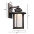 Picture of CH2S074RB12-ODL LED Outdoor Sconce