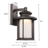 Picture of CH2S074RB14-ODL LED Outdoor Sconce