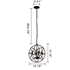 Picture of CH6D895RB17-UP4 Inverted Pendant
