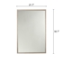 Picture of CH8M009SP33-FRT Wall Mirror