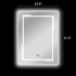 Picture of CH9M020BL32-VRT LED Mirror