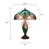Picture of CH16780VG16-DT3 Double Lit Table Lamp