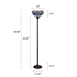 Picture of CH3T524BD14-TF1 Torchiere Floor Lamp