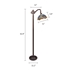 Picture of CH3T524BD11-RF1 Reading Floor Lamp