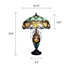 Picture of CH3T576GV16-DT3 Double Lit Table Lamp